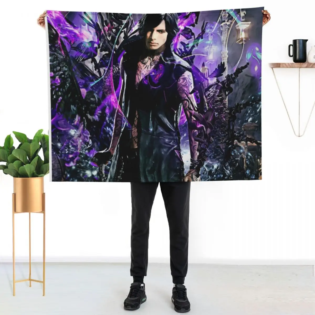 Devil May Cry 5 V Throw Blanket Warm Accent Blanket for Living Room Decoration
Devil May Cry 5 V Throw Blanket Warm Accent Blanket for Living Room Decoration