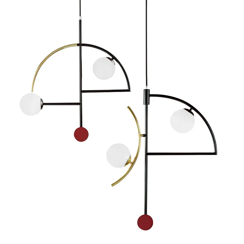 Post-modern Pendant Lights Simple Designer Creative Iron Lamps Restaurant Bedroom Living Room Home Decor Light Fixtures
Post-modern Pendant Lights Simple Designer Creative Iron Lamps Restaurant Bedroom Living Room Home Decor Light Fixtures
