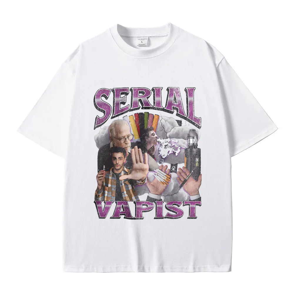 Забавные футболки с графическим рисунком Serial Vapist для мужчин и женщин, модные винтажные футболки с короткими рукавами, мужские повседневные футболки большого размера из чистого хлопка с круглым вырезом
Забавные футболки с графическим рисунком Serial Vapist для мужчин и женщин, модные винтажные футболки с короткими рукавами, мужские повседневные футболки большого размера из чистого хлопка с круглым вырезом
