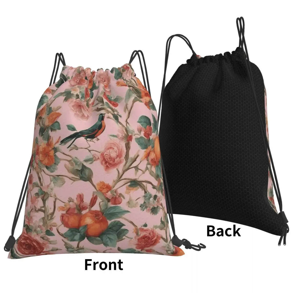Floral Dreams Backpacks Casual Drawstring Bags Sundries Bag Book Bags for Travel Students
Floral Dreams Backpacks Casual Drawstring Bags Sundries Bag Book Bags for Travel Students