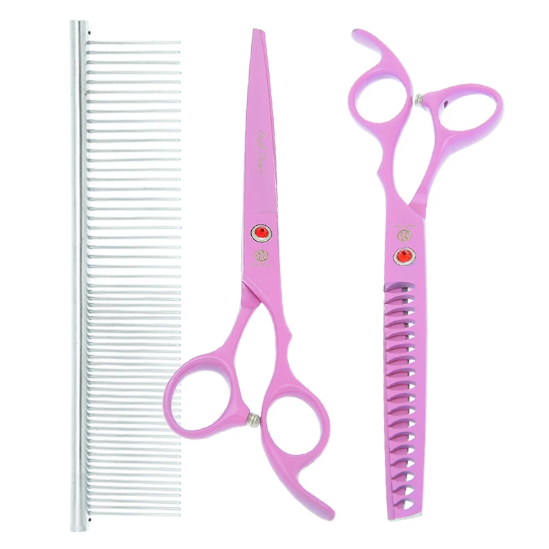 Purple Dragon 7 inch Japan Steel Animals Cutting Shears Fish Bone Thinning Scissors Dog Fur Clipper Pet Grooming Scissors B0036B
Purple Dragon 7 inch Japan Steel Animals Cutting Shears Fish Bone Thinning Scissors Dog Fur Clipper Pet Grooming Scissors B0036B