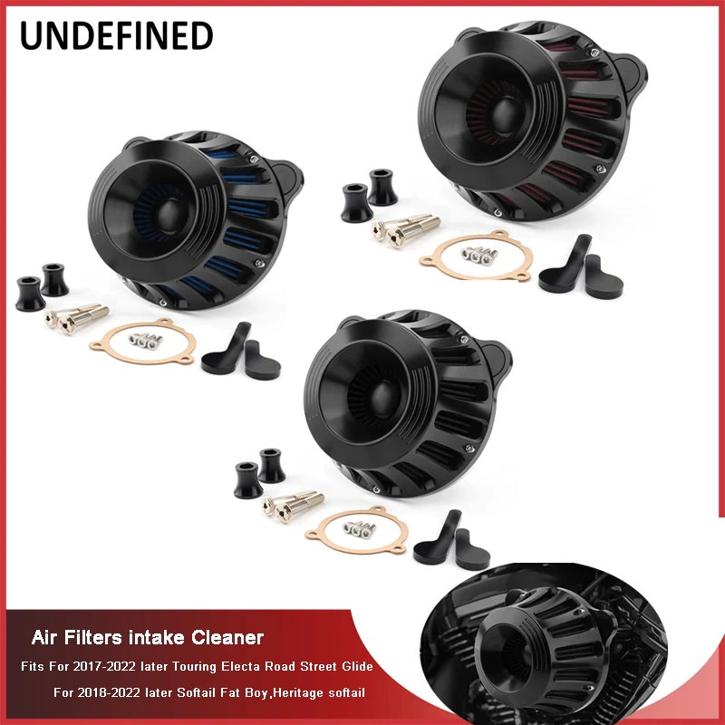 Motorcycle Air Cleaner Intake Filter Chrome Black For Harley Softail Fat Boy FXDR 114 Touring Road Glide FLTR FLH FLHX 2017-2022
Motorcycle Air Cleaner Intake Filter Chrome Black For Harley Softail Fat Boy FXDR 114 Touring Road Glide FLTR FLH FLHX 2017-2022