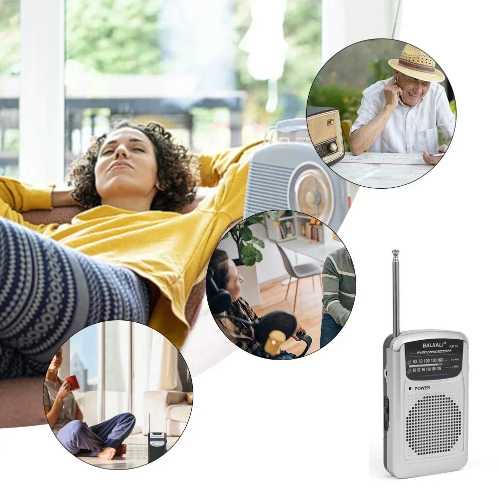 With Telescopic Antenna Portable AM FM Radio Battery Operated Radios Best Reception Easy Adjustment Compact Radios Player
With Telescopic Antenna Portable AM FM Radio Battery Operated Radios Best Reception Easy Adjustment Compact Radios Player