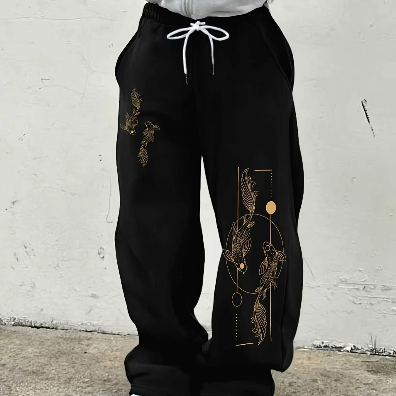 Koi Print 3D Men's and Women's Casual Sports Pants, Casual and Fashionable Double Koi Print Sports Pants
Koi Print 3D Men's and Women's Casual Sports Pants, Casual and Fashionable Double Koi Print Sports Pants