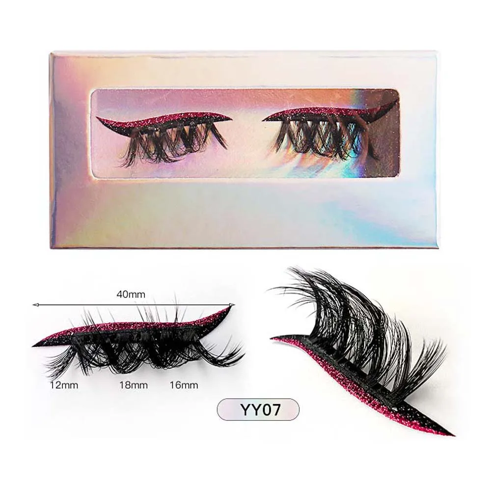 Eye Shadow Eyelashes Color Eye Shadow False Eyelashes Makeup Individual Self-adhesive False Eyelashes Thick 3D Extension
Eye Shadow Eyelashes Color Eye Shadow False Eyelashes Makeup Individual Self-adhesive False Eyelashes Thick 3D Extension