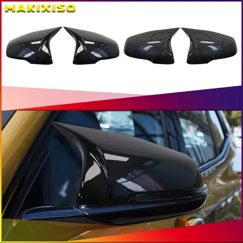 For BMW X1 X2 Z4 1 Series F48 F49 F39 F52 F40 G29 for Toyota Supra Carbon Fiber Side Rearview Mirror Cover Cap Wing Cover