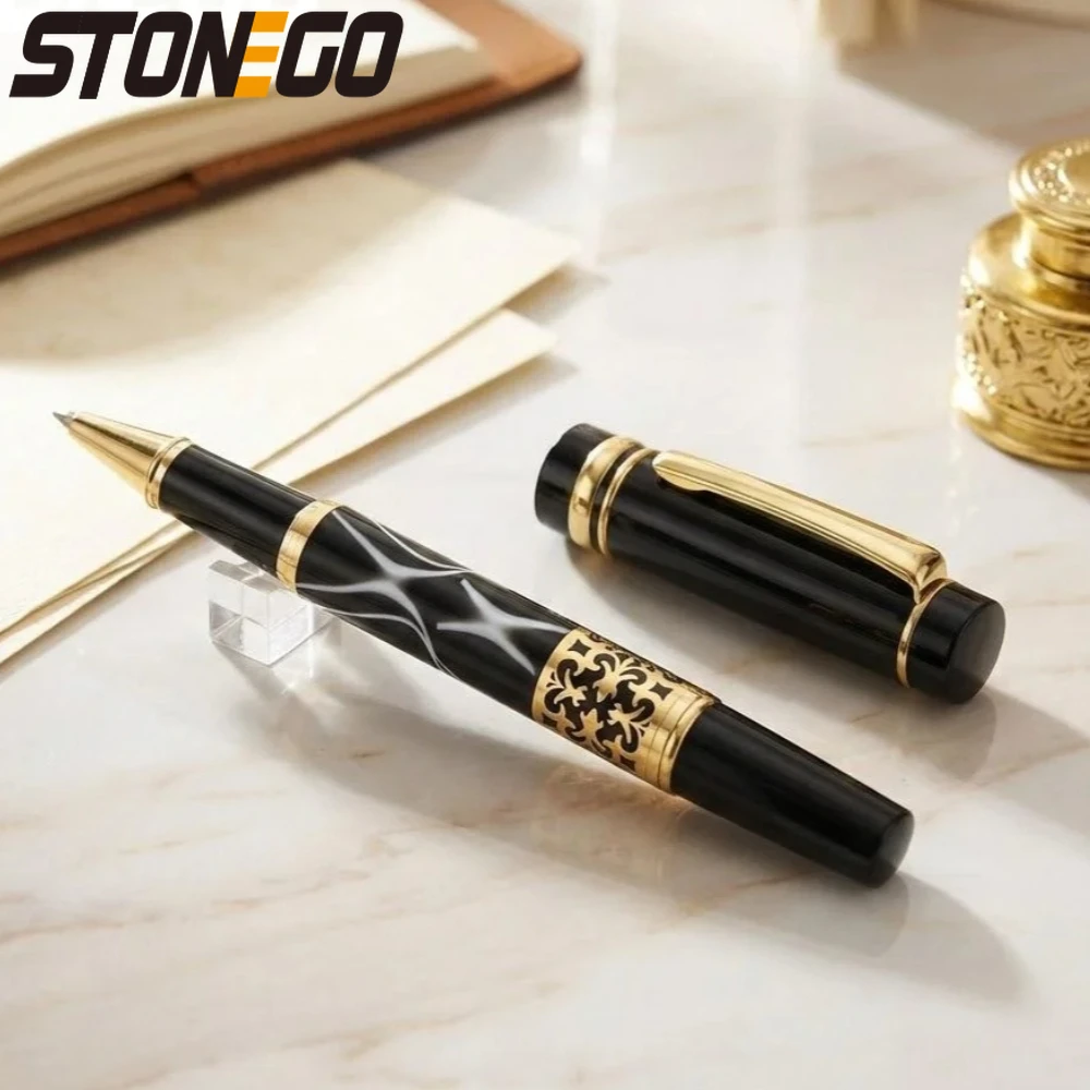 Роскошная металлическая гелевая ручка для подписи, рекламная, офисные принадлежности, пишущие принадлежности
Роскошная металлическая гелевая ручка для подписи, рекламная, офисные принадлежности, пишущие принадлежности