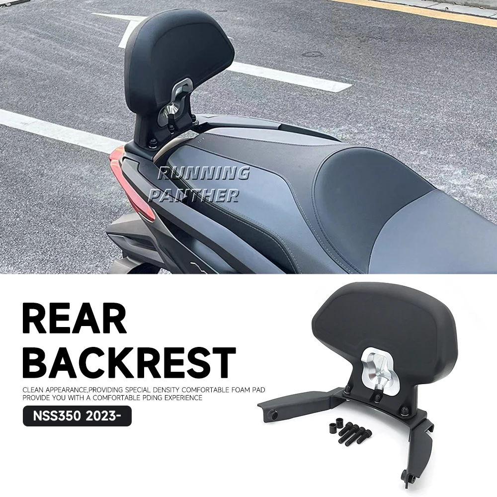 For Honda NSS 350 NSS350 2023 Motorcycle Black Rear Passenger Seat Backrest Cushion Back Rest Pad New Accessories 
For Honda NSS 350 NSS350 2023 Motorcycle Black Rear Passenger Seat Backrest Cushion Back Rest Pad New Accessories