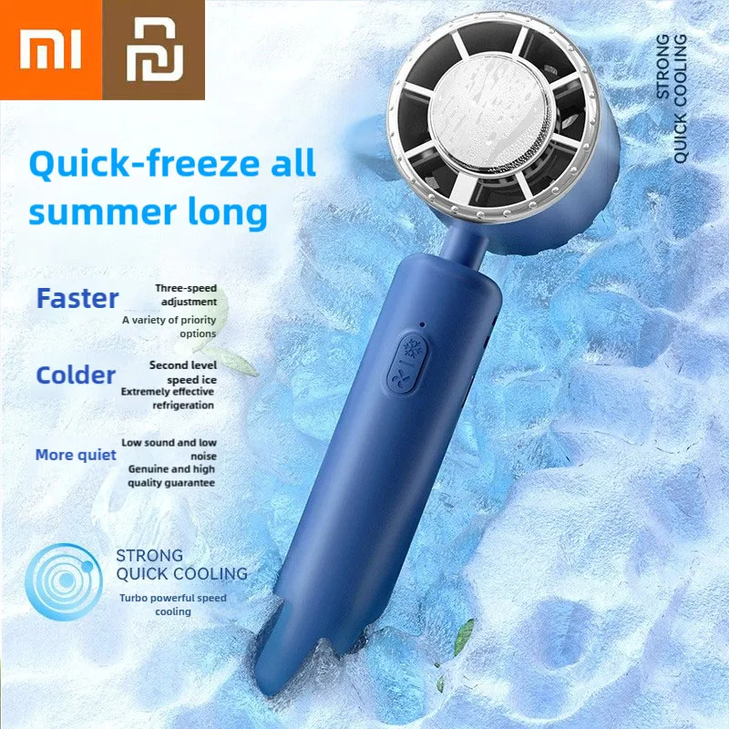 Youpin Xiaomi Handheld Fan Portable Semiconductor Refrigeration Cooling Desktop Fan Folding Hanging Neck Mini Air Cooler Outdoor
Youpin Xiaomi Handheld Fan Portable Semiconductor Refrigeration Cooling Desktop Fan Folding Hanging Neck Mini Air Cooler Outdoor