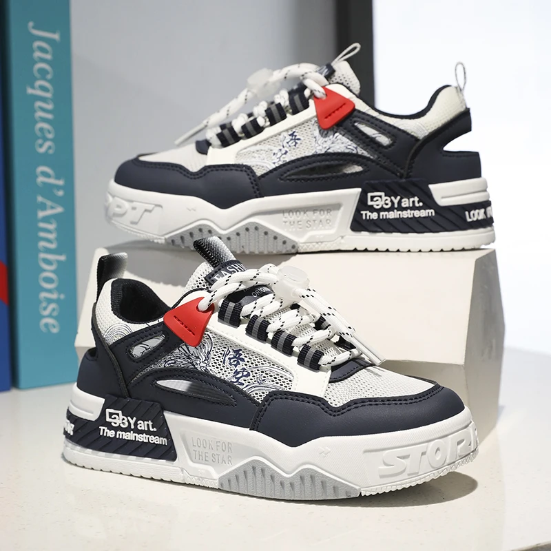 Children Casual Shoes Fashion New Breathable Hollow Spring Casual Board Shoes Wear-Resistant Flat Bottom Versatile Walking Shoes
Children Casual Shoes Fashion New Breathable Hollow Spring Casual Board Shoes Wear-Resistant Flat Bottom Versatile Walking Shoes