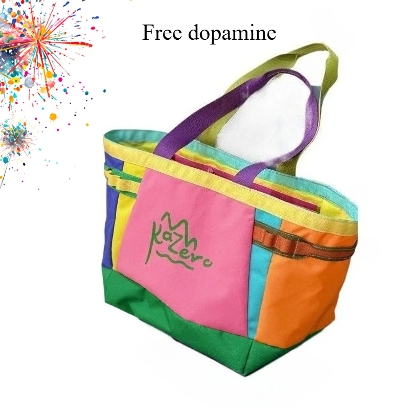 Сумка через плечо Free dopamine 2026 для девочек, вместительная милая сумка-тоут с мультяшным принтом, модная сумка контрастных цветов
Сумка через плечо Free dopamine 2026 для девочек, вместительная милая сумка-тоут с мультяшным принтом, модная сумка контрастных цветов