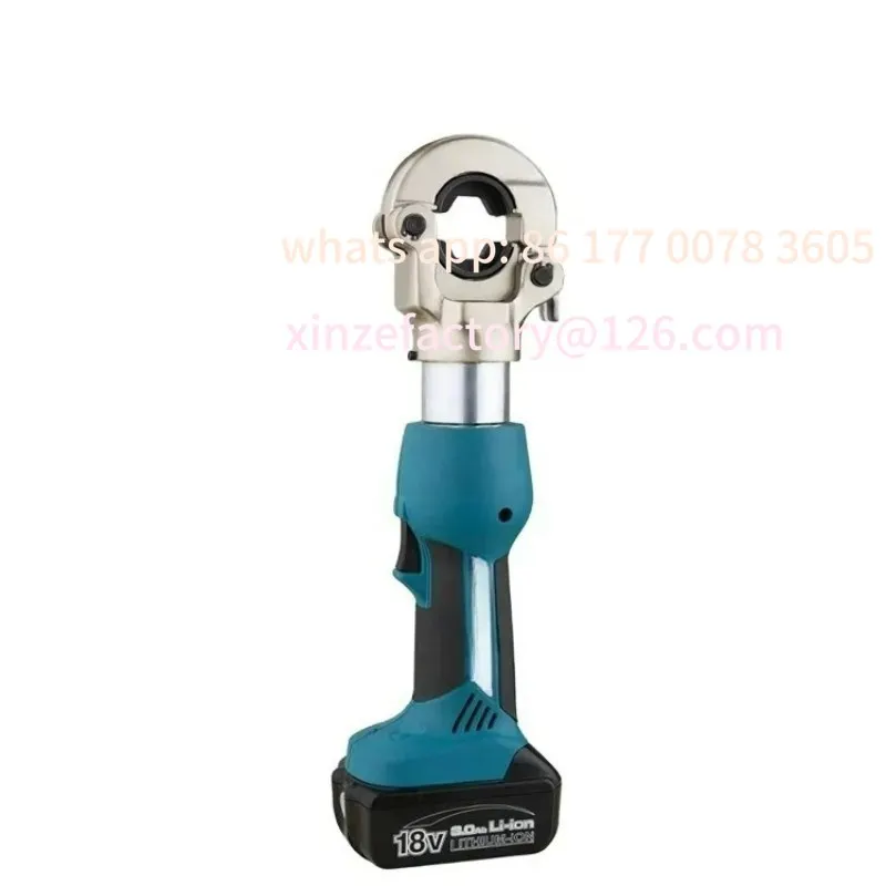Customizable Hydraulic Battery Cable Lug Crimping Tools Battery Powered 16-300mm Copper Press Tool
Customizable Hydraulic Battery Cable Lug Crimping Tools Battery Powered 16-300mm Copper Press Tool