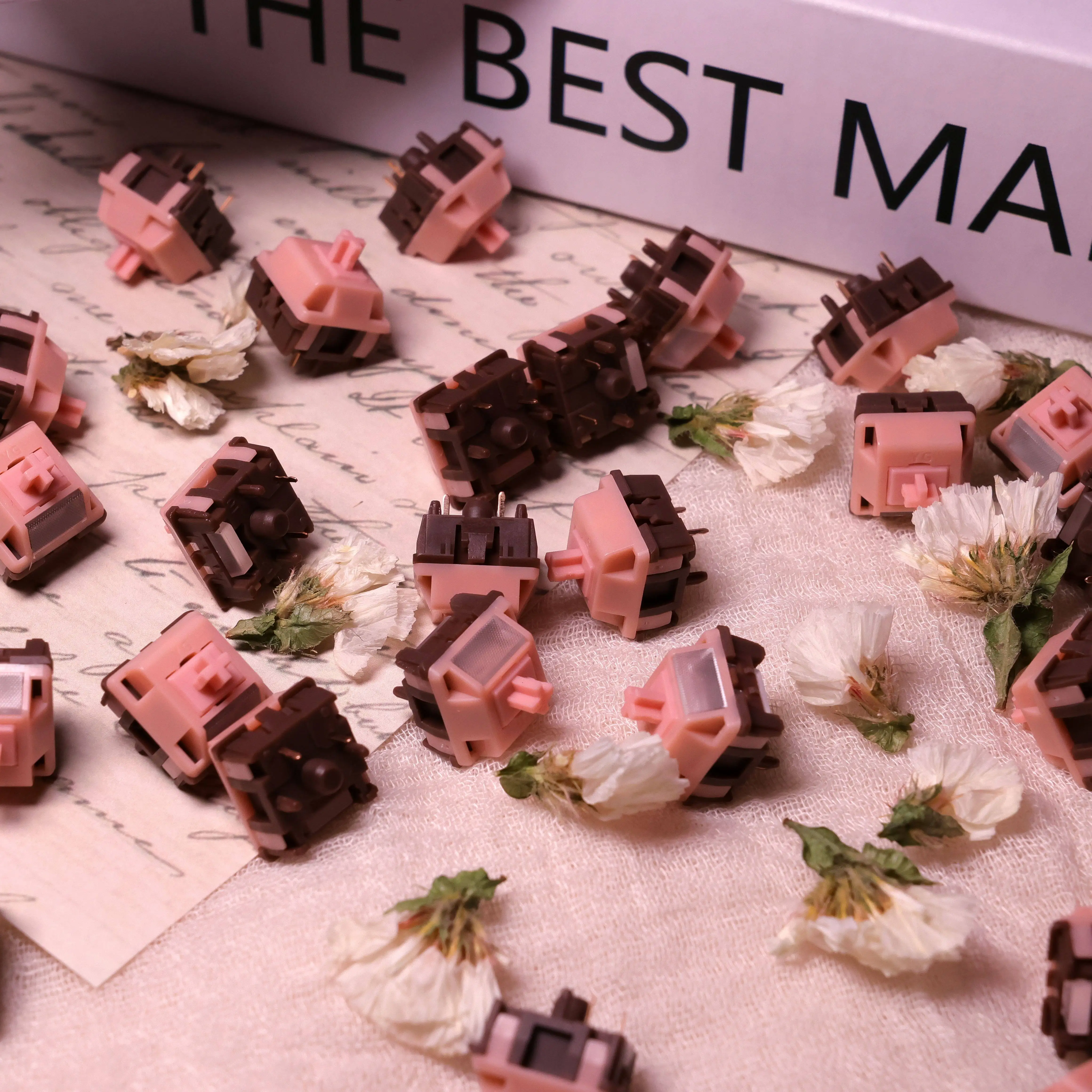 Dirty Pink Switch Linear Pre-Lubed 5 Pins HotSwap H2 Stem HMX Switches For Mx Mechanical Keyboard 기계식 키보드 축
Dirty Pink Switch Linear Pre-Lubed 5 Pins HotSwap H2 Stem HMX Switches For Mx Mechanical Keyboard 기계식 키보드 축