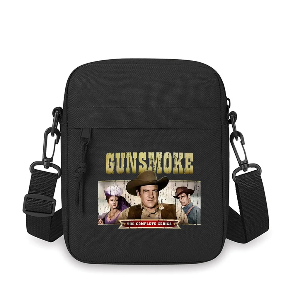 Gunsmoke cowboy actors western series Men Crossbody Bag Single Shoulder Women Cartoon Anime Film Printing Design Unisex
Gunsmoke cowboy actors western series Men Crossbody Bag Single Shoulder Women Cartoon Anime Film Printing Design Unisex