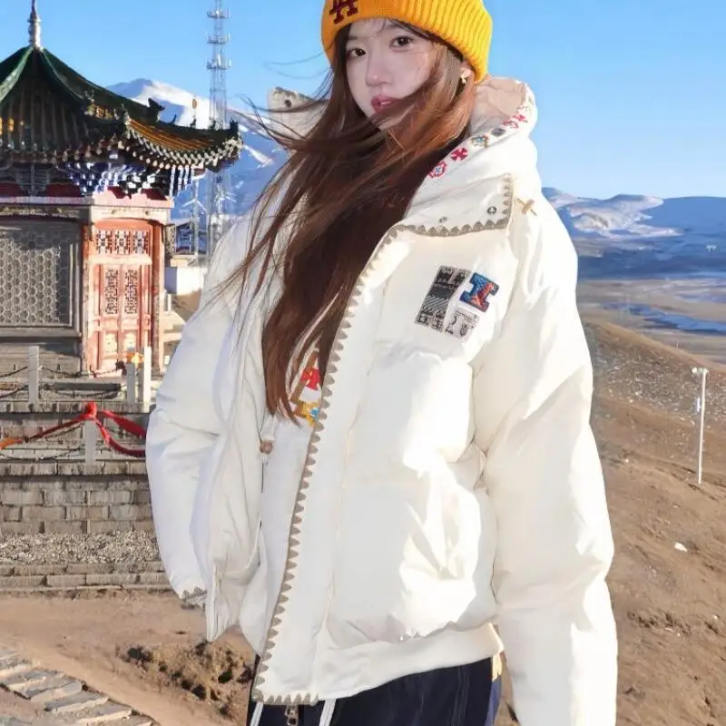 Студенческая куртка с хлопковой подкладкой и вышивкой для девочек, женское свободное пальто, корейская версия, зимний утепленный хлопковый топ в американском стиле
Студенческая куртка с хлопковой подкладкой и вышивкой для девочек, женское свободное пальто, корейская версия, зимний утепленный хлопковый топ в американском стиле