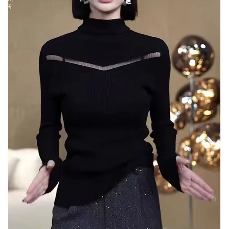 Women's Clothing Fashion Hollow Out Elastic Slim Warm Knitted Pullovers Autumn Winter Vintage Elegant Simple Commute Sweaters
Women's Clothing Fashion Hollow Out Elastic Slim Warm Knitted Pullovers Autumn Winter Vintage Elegant Simple Commute Sweaters
