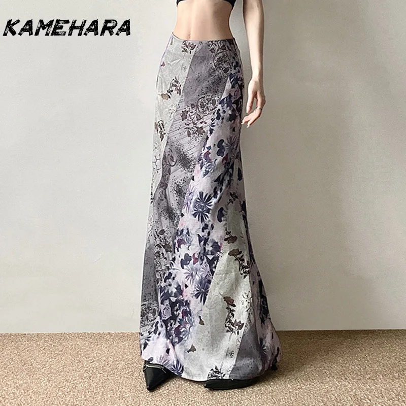 KAMEHARA European/American Retro Forest Plant Flower Midi Skirts Street Style Slimming Spicy Girl Slimming Midi Skirt Y2k 니트 스커트
KAMEHARA European/American Retro Forest Plant Flower Midi Skirts Street Style Slimming Spicy Girl Slimming Midi Skirt Y2k 니트 스커트
