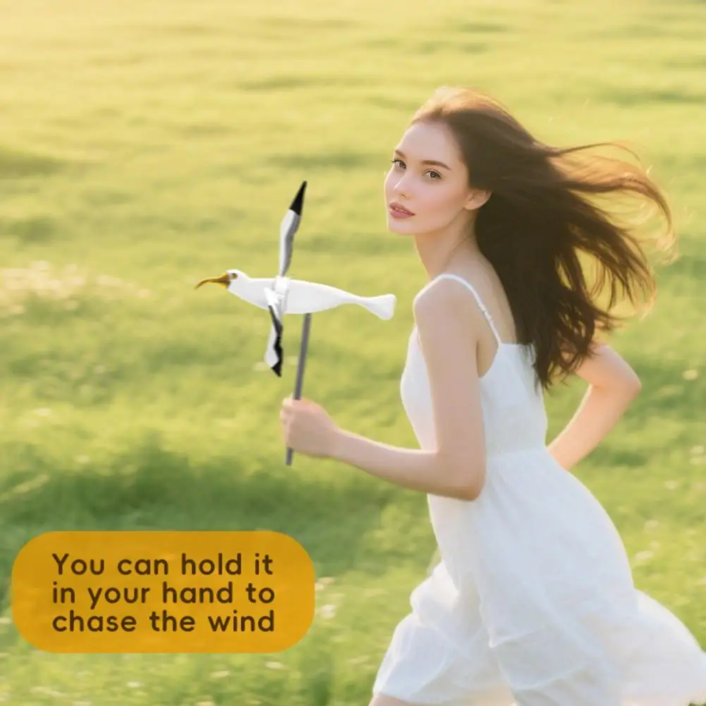 Weatherproof Seagull Windmill Stable Decorative Bird Wind Spinners Plastic Fade Resistant Bird Shape Windmill Spinners
Weatherproof Seagull Windmill Stable Decorative Bird Wind Spinners Plastic Fade Resistant Bird Shape Windmill Spinners
