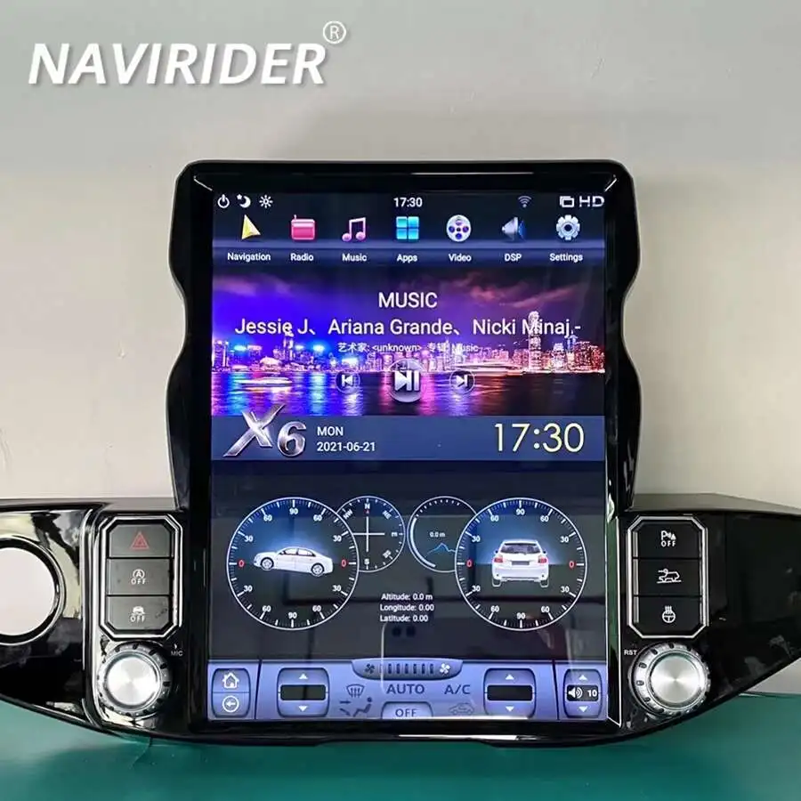 13" Android Car Radio GPS Navigation Tesla Style Screen Multimedia Player For Jeep Wrangler 2021 Qualcomm Carplay 4G Head Unit
13" Android Car Radio GPS Navigation Tesla Style Screen Multimedia Player For Jeep Wrangler 2021 Qualcomm Carplay 4G Head Unit