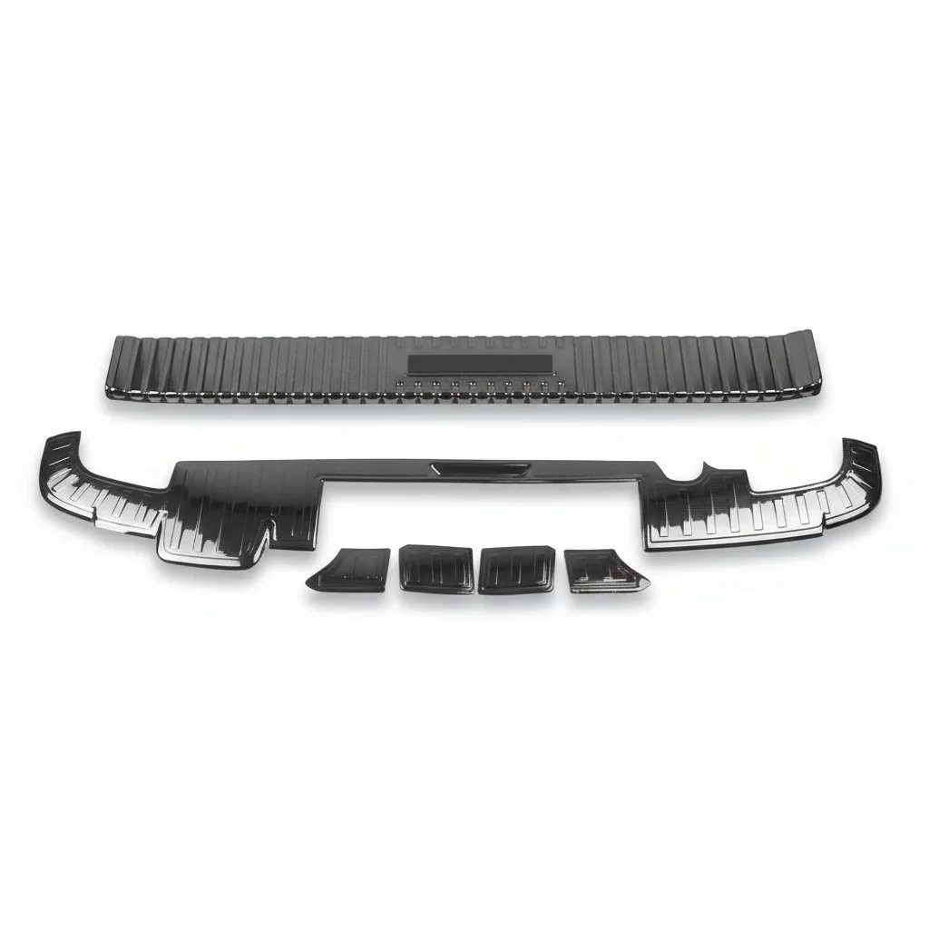 Trunk Bumper Protector, Stainless Steel Rear Fender Sill Cover 7Pcs, For GWM Tank 300 2021-2024, Tailgate Sill Decoration
Trunk Bumper Protector, Stainless Steel Rear Fender Sill Cover 7Pcs, For GWM Tank 300 2021-2024, Tailgate Sill Decoration