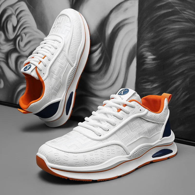 Модные противоскользящие дышащие повседневные кроссовки, классические кроссовки, мужские кроссовки, мужская удобная спортивная обувь на плоской подошве для мужчин
Модные противоскользящие дышащие повседневные кроссовки, классические кроссовки, мужские кроссовки, мужская удобная спортивная обувь на плоской подошве для мужчин