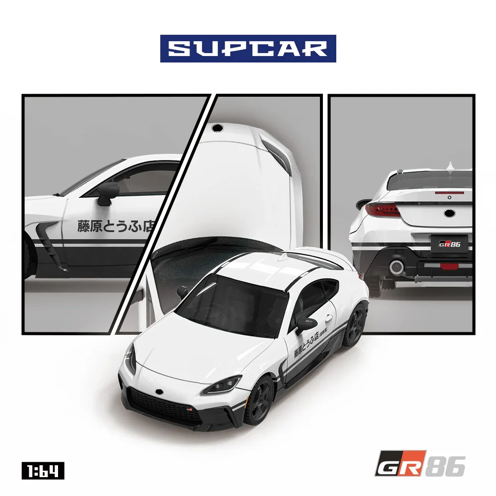 *Pre-order*SUPCAR 1/64 Alloy GR86 Fujiwara Tofu Shop Painted Diecast Model Car Realistic Mini Auto Hobby Scene Ornament
*Pre-order*SUPCAR 1/64 Alloy GR86 Fujiwara Tofu Shop Painted Diecast Model Car Realistic Mini Auto Hobby Scene Ornament