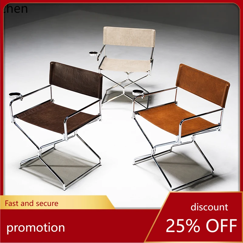 HT creates space oil wax cloth minimalist metal dining chair small apartment foldable does not take up space household back
HT creates space oil wax cloth minimalist metal dining chair small apartment foldable does not take up space household back