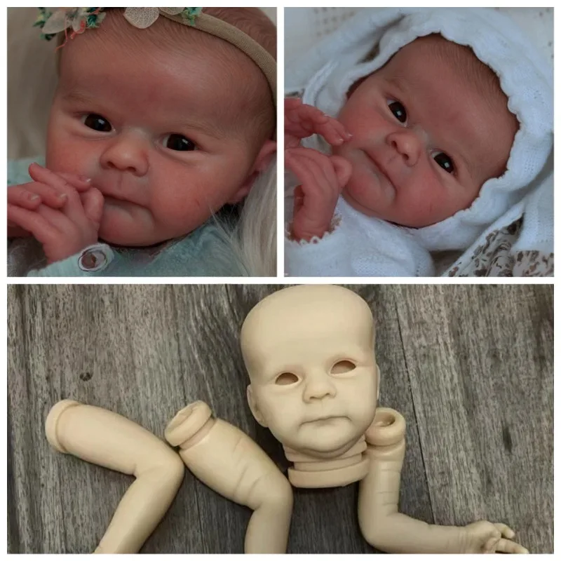 18inch Blank Reborn Doll Kit Ayla Soft Vinyl Unfinished Unpainted DIY Doll Parts
18inch Blank Reborn Doll Kit Ayla Soft Vinyl Unfinished Unpainted DIY Doll Parts