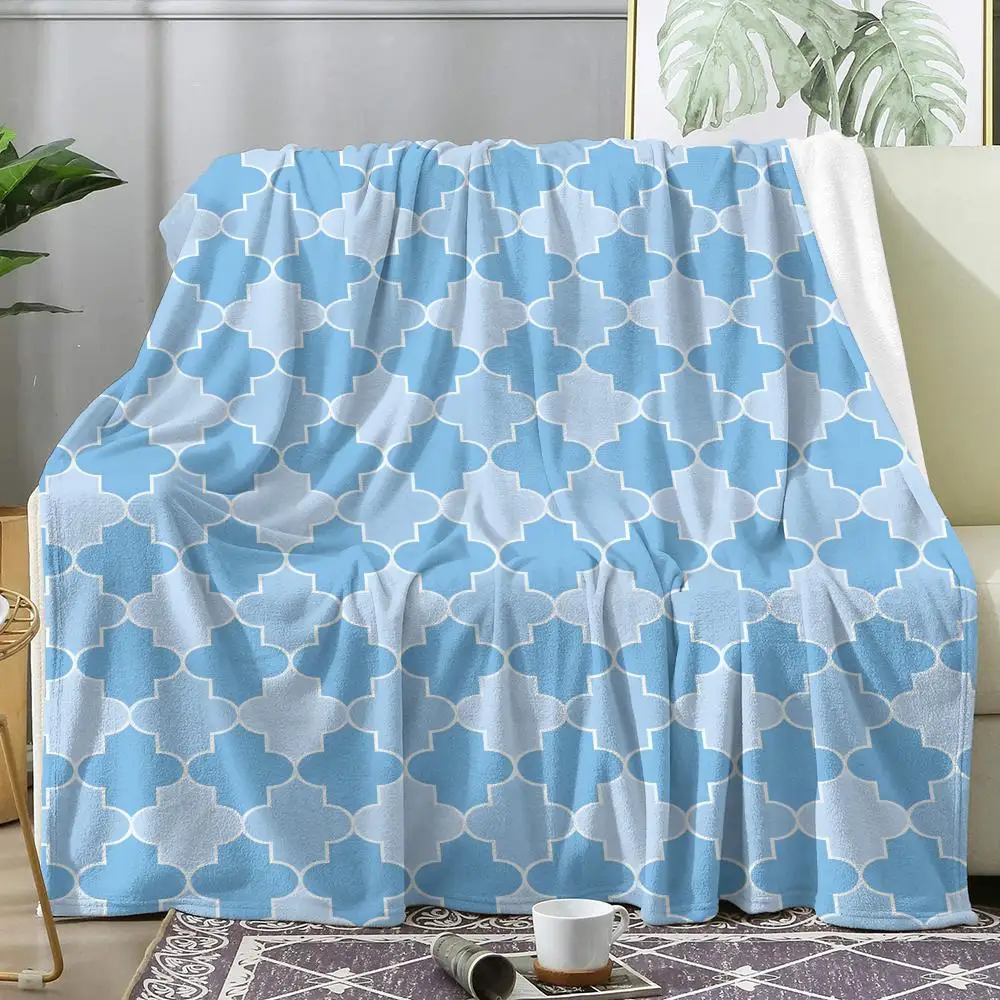Blue pattern Throw Soft Flannel AC Blanket Lightweight Summer Nap Throw Cozy Blanket for Sofa Bed Travel Home
Blue pattern Throw Soft Flannel AC Blanket Lightweight Summer Nap Throw Cozy Blanket for Sofa Bed Travel Home