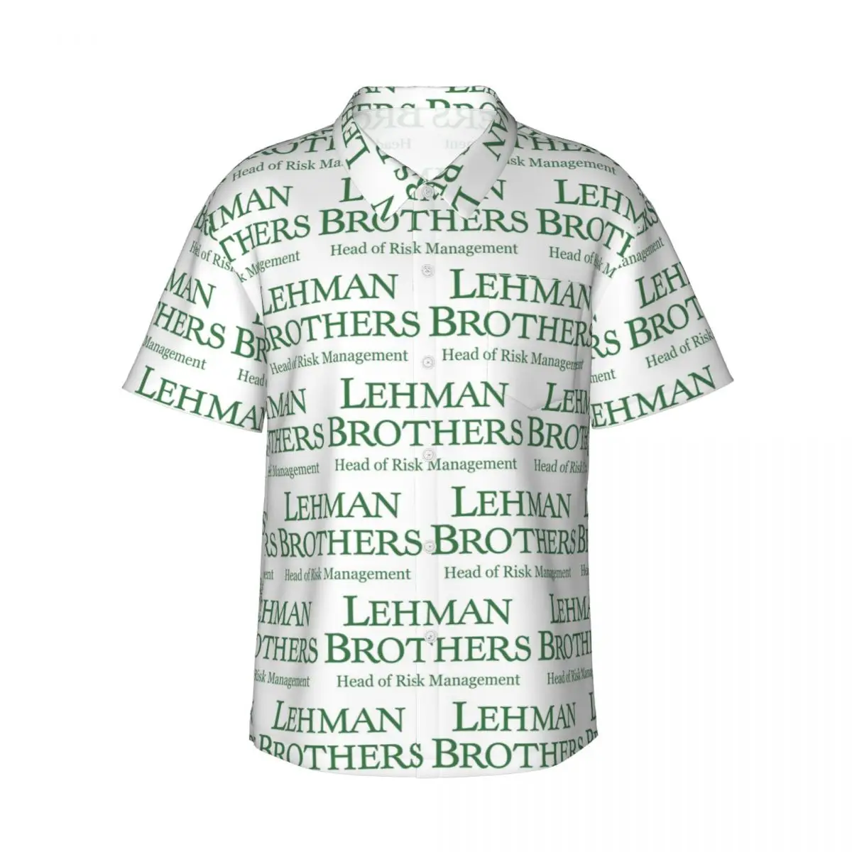 Lehman Brothers Risk Management 2008 Fin Men's Shirts Hawaiian Short Sleeve Shirt Funny Lapel Tops for Summer Beach
Lehman Brothers Risk Management 2008 Fin Men's Shirts Hawaiian Short Sleeve Shirt Funny Lapel Tops for Summer Beach