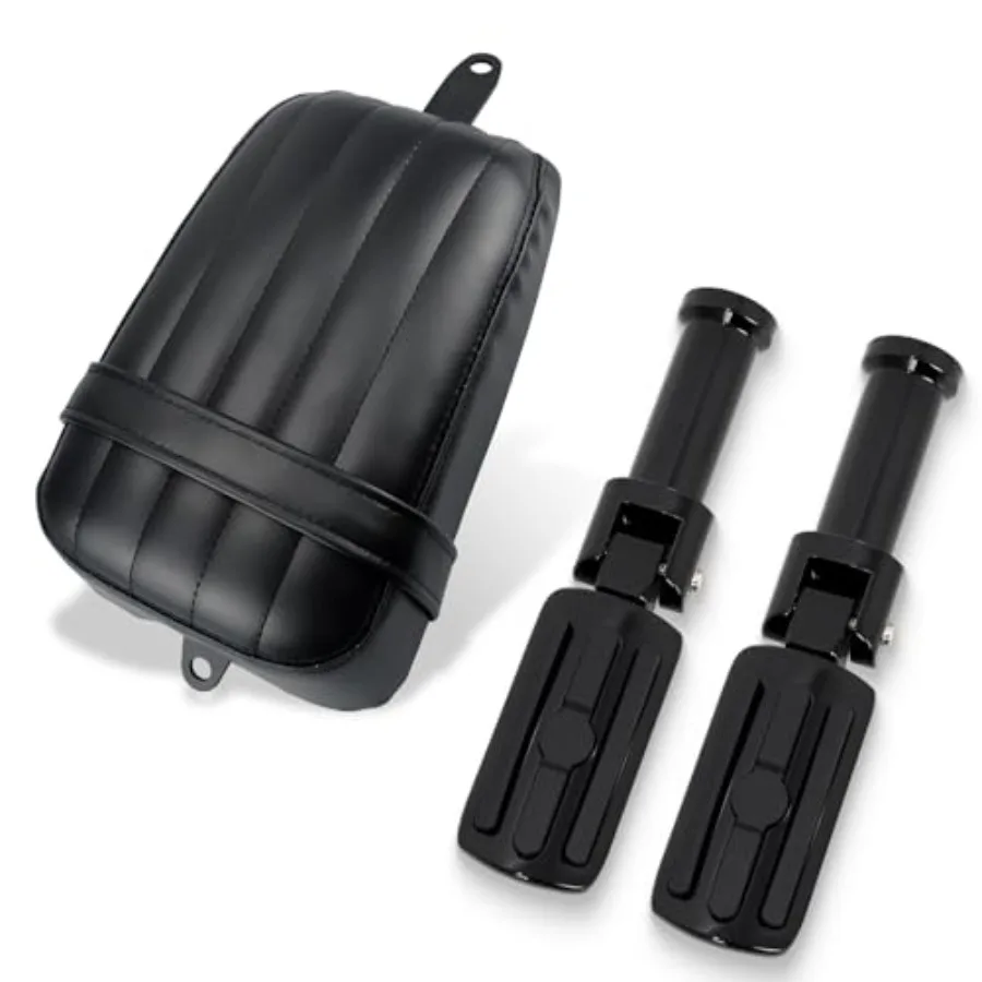 Rear Passenger Pillion Seat with Passenger Footpeg Kit fits for Harley Softail 2018-2025 Street Bob FXBB 18-later FXBB FXST and
Rear Passenger Pillion Seat with Passenger Footpeg Kit fits for Harley Softail 2018-2025 Street Bob FXBB 18-later FXBB FXST and