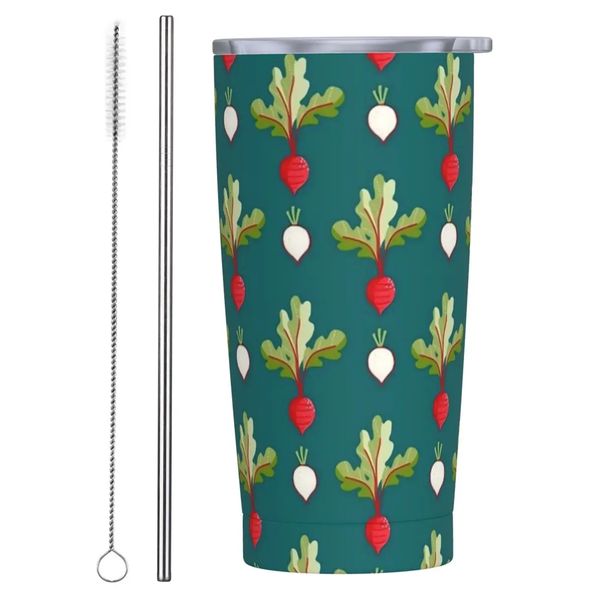 Radishes Print Stainless Steel Tumbler Red And White Travel Car Mugs Thermal Cups Portable Cold Drink Milk Tea Water Bottle
Radishes Print Stainless Steel Tumbler Red And White Travel Car Mugs Thermal Cups Portable Cold Drink Milk Tea Water Bottle