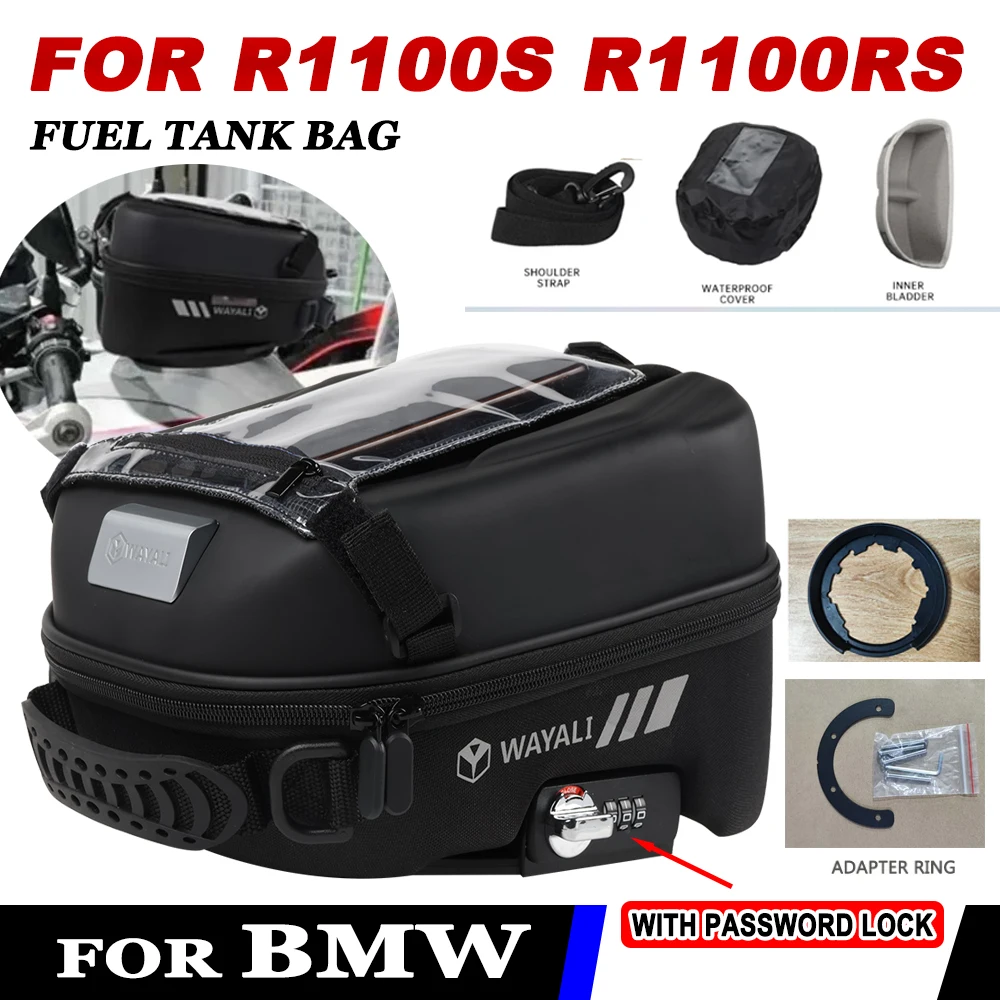 Для BMW R1100S 1998-2007 R1100RS 1992-2001 мотоциклетная сумка на бак, новый модернизированный рюкзак большой емкости с паролем и замком
Для BMW R1100S 1998-2007 R1100RS 1992-2001 мотоциклетная сумка на бак, новый модернизированный рюкзак большой емкости с паролем и замком