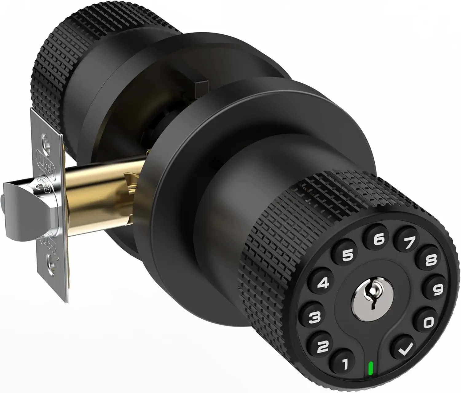 Electronic Keypad Door Knob with Code and Key Entry, Auto Lock, Easy Installation for Home Office
Electronic Keypad Door Knob with Code and Key Entry, Auto Lock, Easy Installation for Home Office