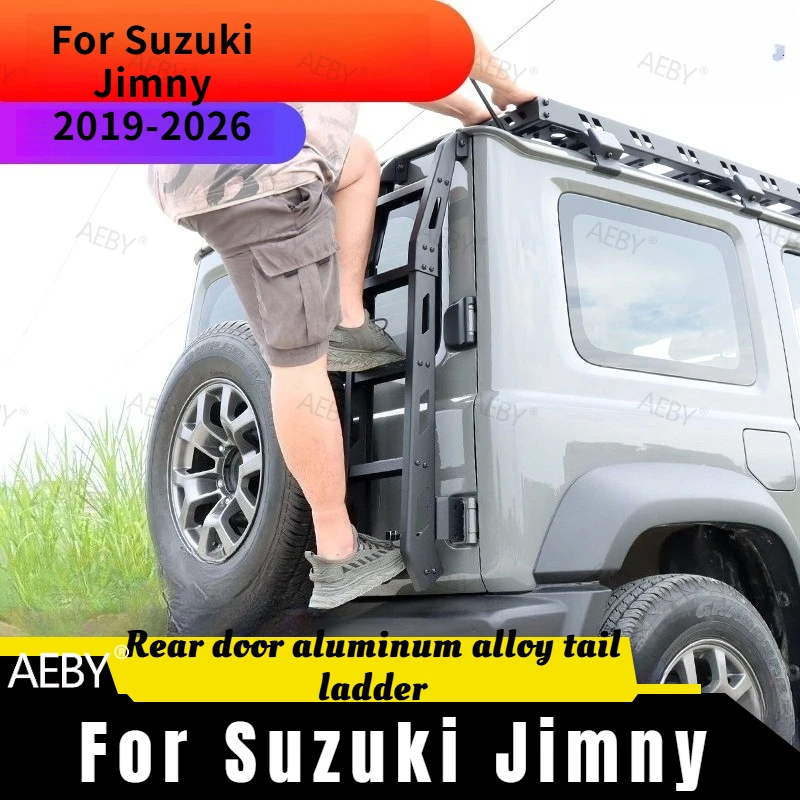For Suzuki Jimny 2019-2026 Heavy duty steel rear ladder tailgate steps,Aluminum alloy tail ladder,tailgate ladder,Accessories
For Suzuki Jimny 2019-2026 Heavy duty steel rear ladder tailgate steps,Aluminum alloy tail ladder,tailgate ladder,Accessories