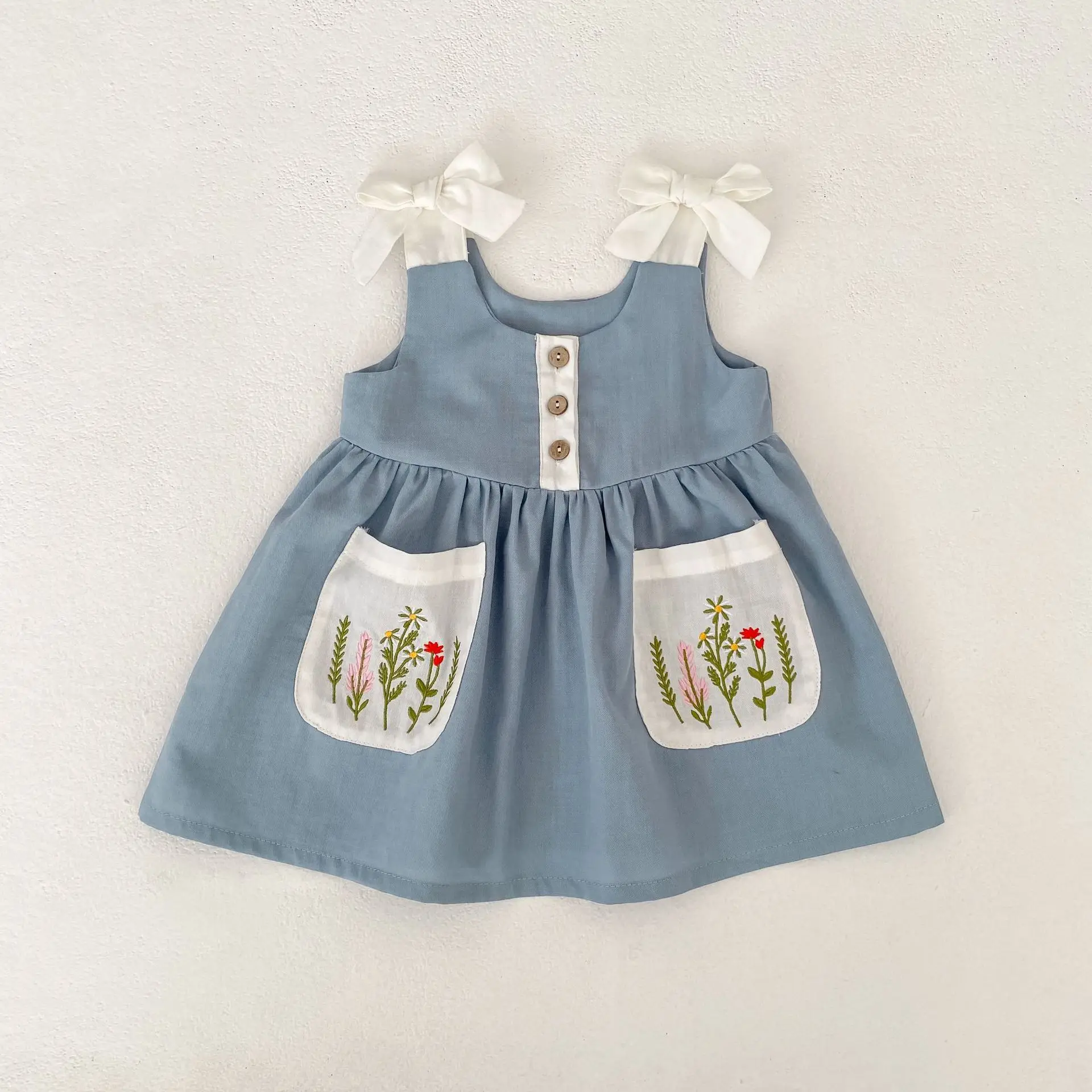 Girls Dress Summer 2026 New Stylish Children Flower Princess Dress Cotton Baby Girl Suspender Dress
Girls Dress Summer 2026 New Stylish Children Flower Princess Dress Cotton Baby Girl Suspender Dress