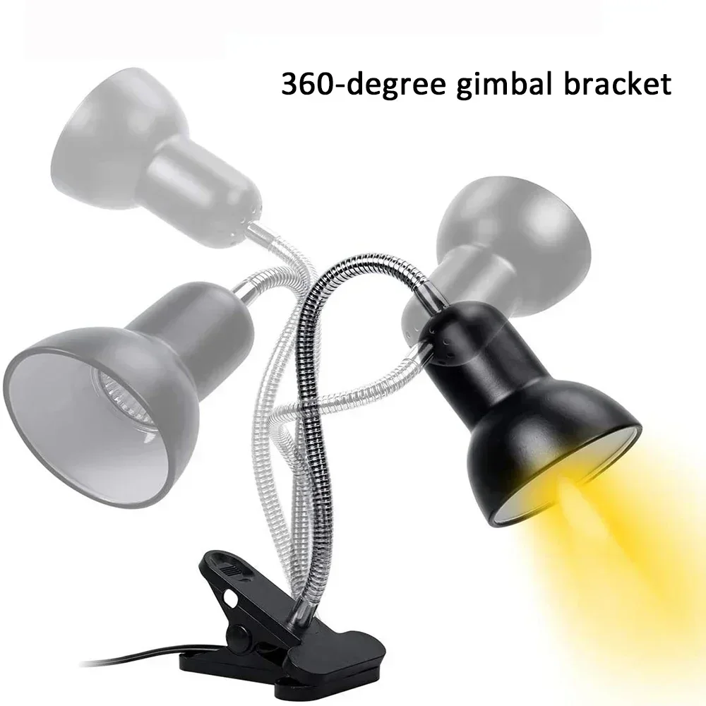 Reptile Heating Lamp Lampshade American and European Standard Shower Lamp Holder Lizard Turtle Calcium Supplement Lamp E27
Reptile Heating Lamp Lampshade American and European Standard Shower Lamp Holder Lizard Turtle Calcium Supplement Lamp E27