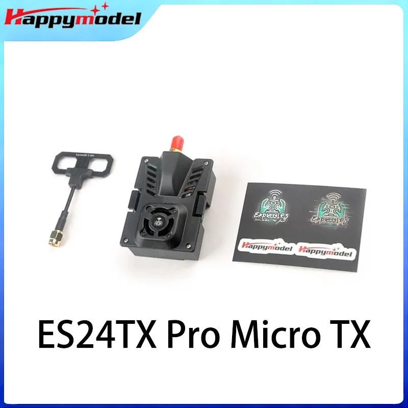 HappyModel ES24TX pro 1000mW 2.4G ExpressLRS ELRS Micro TX Module RGB LED Cooling Fan for RC Airplane FPV Drone
HappyModel ES24TX pro 1000mW 2.4G ExpressLRS ELRS Micro TX Module RGB LED Cooling Fan for RC Airplane FPV Drone