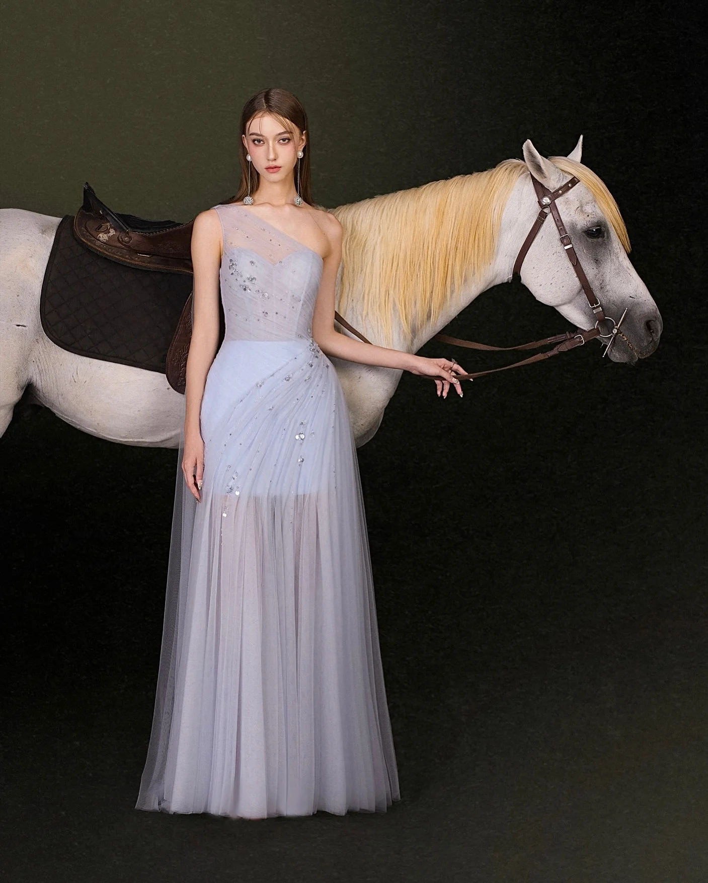 Customized Sexy Organza Crystal One Shoulder Evening Dresses High Quality Sleeveless Cocktail Dress Custom Made Party
Customized Sexy Organza Crystal One Shoulder Evening Dresses High Quality Sleeveless Cocktail Dress Custom Made Party