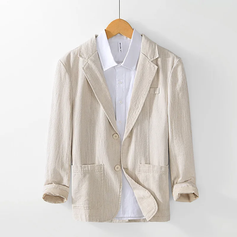 2026 Men's Loose Casual Retro Cotton and Linen blazer
2026 Men's Loose Casual Retro Cotton and Linen blazer