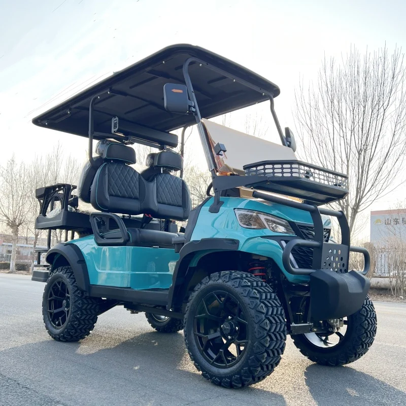 Sightseeing 48v 60V 72V Lithium Battery 4 Wheel Drive 4000W 5000W Motor 4 6 Seater Electric Golf Cart With Luggage Carrier
Sightseeing 48v 60V 72V Lithium Battery 4 Wheel Drive 4000W 5000W Motor 4 6 Seater Electric Golf Cart With Luggage Carrier