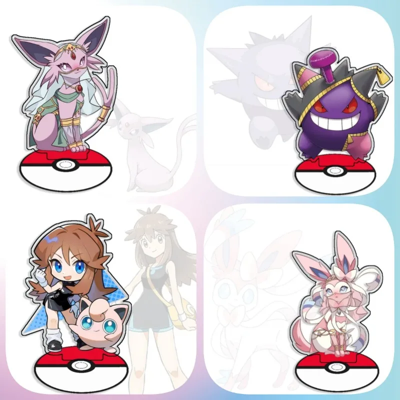 Recycled Acrylic Standees for Pokemon Green Gengar Espeon Sylveon Desk Decoration Decorative Creativity Cute Gift15cm
Recycled Acrylic Standees for Pokemon Green Gengar Espeon Sylveon Desk Decoration Decorative Creativity Cute Gift15cm