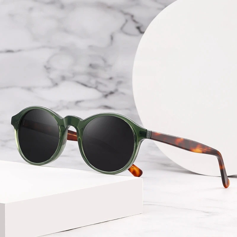 COHK Retro Round Sunglasses Men Polarized Classic Leopard Frame Sun Glasses For Women Black Driving Male Female Goggles UV400
COHK Retro Round Sunglasses Men Polarized Classic Leopard Frame Sun Glasses For Women Black Driving Male Female Goggles UV400