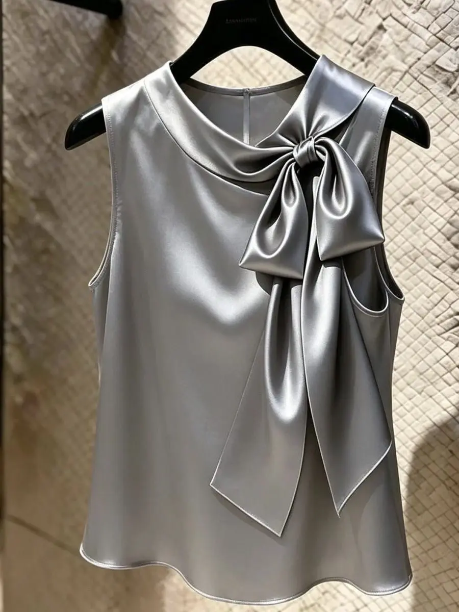 Fashionable Summer New Loose Knot Shirt Stylish Youthful Small Top Elegant Job Seeking Season French Style Women's ...
Fashionable Summer New Loose Knot Shirt Stylish Youthful Small Top Elegant Job Seeking Season French Style Women's ...