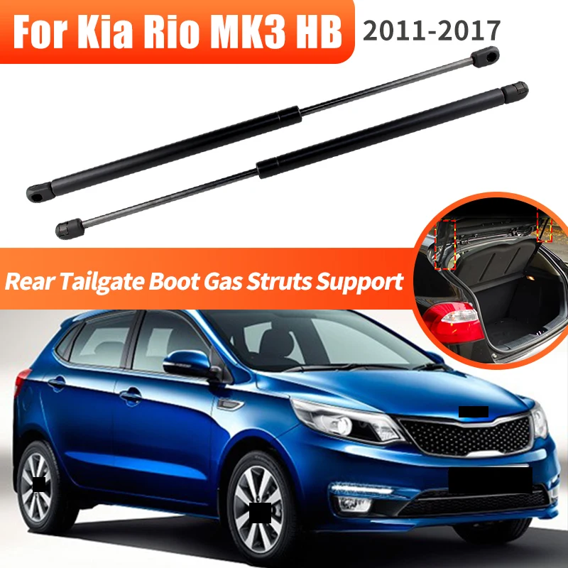 2PCS Trunk Shock Lift Gas Spring Strut For Kia Rio MK3 HB 2011-2017 Rear Boot Tailgate Gas Struts Support 817801W200, 817701W200
2PCS Trunk Shock Lift Gas Spring Strut For Kia Rio MK3 HB 2011-2017 Rear Boot Tailgate Gas Struts Support 817801W200, 817701W200