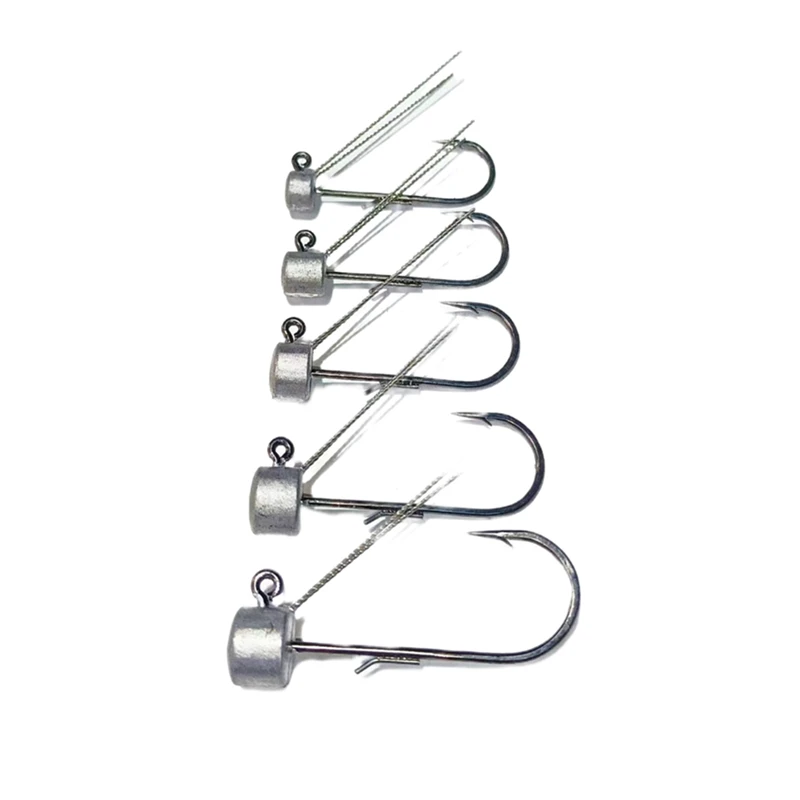 10PCS*Fishing Mushroom Shape Ned Rig Lead Head weedless Hook Jigs Baits Jig Heads fishing hooks
10PCS*Fishing Mushroom Shape Ned Rig Lead Head weedless Hook Jigs Baits Jig Heads fishing hooks