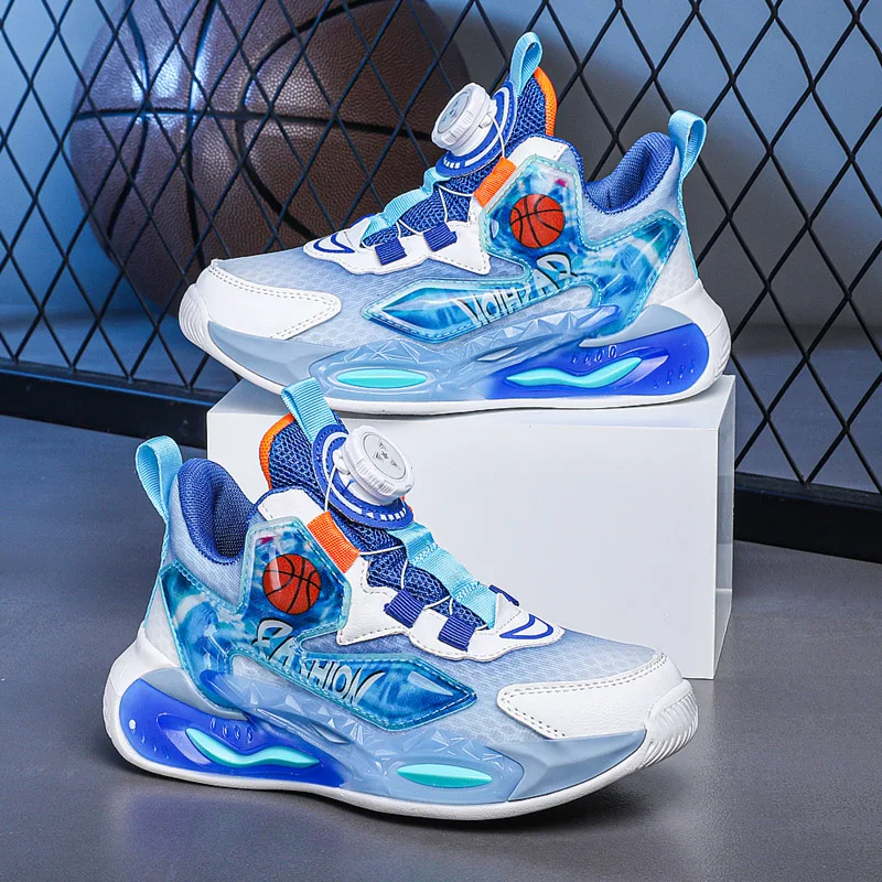 Детские баскетбольные кроссовки, осенние кожаные удобные кроссовки, спортивные кроссовки на открытом воздухе, детские кроссовки с вращающейся кнопкой
Детские баскетбольные кроссовки, осенние кожаные удобные кроссовки, спортивные кроссовки на открытом воздухе, детские кроссовки с вращающейся кнопкой