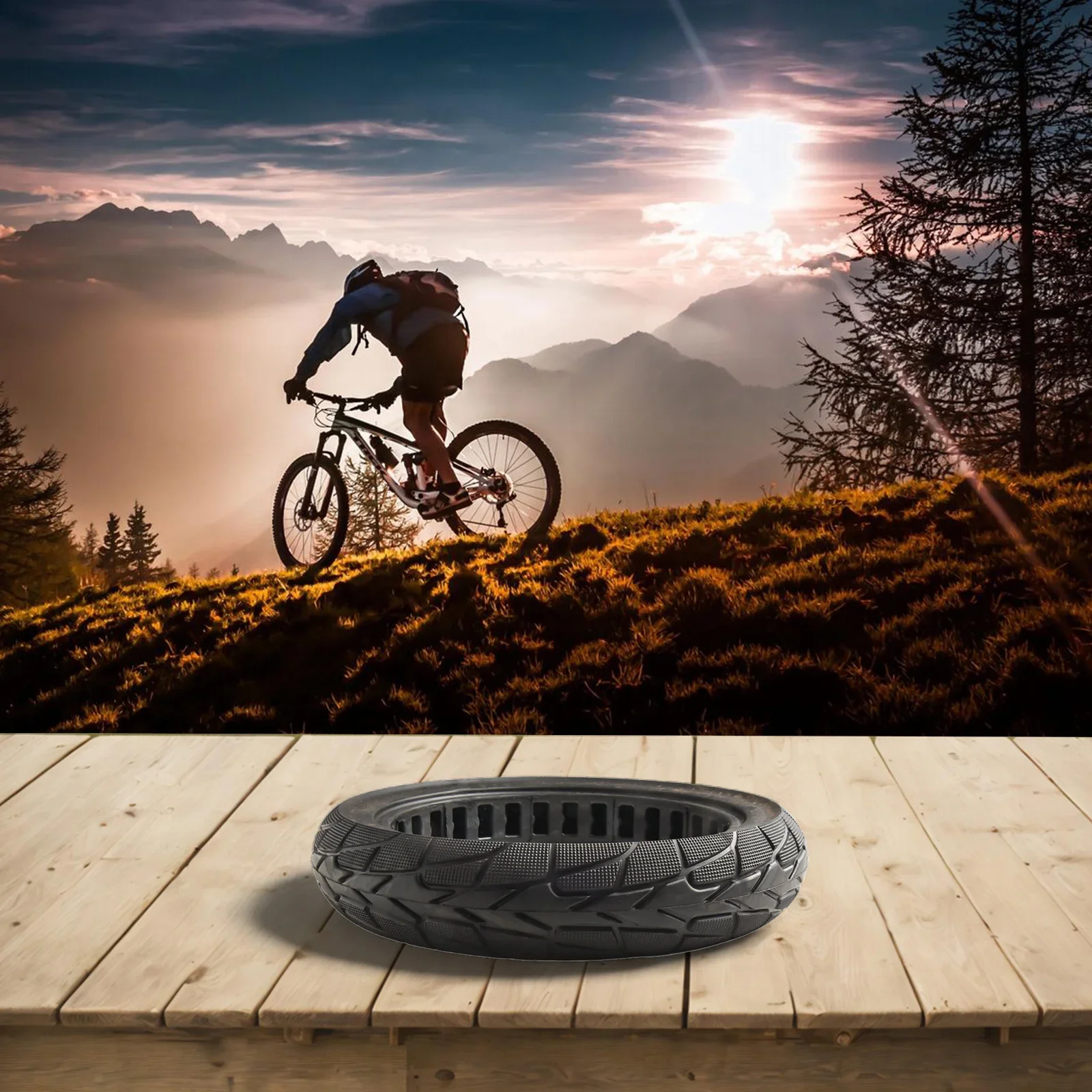 Manual Measurement Deviation No-inflation Tyre 14 Inch Tire Anti-flat Not Easily Damaged Special Exterior Lines
Manual Measurement Deviation No-inflation Tyre 14 Inch Tire Anti-flat Not Easily Damaged Special Exterior Lines