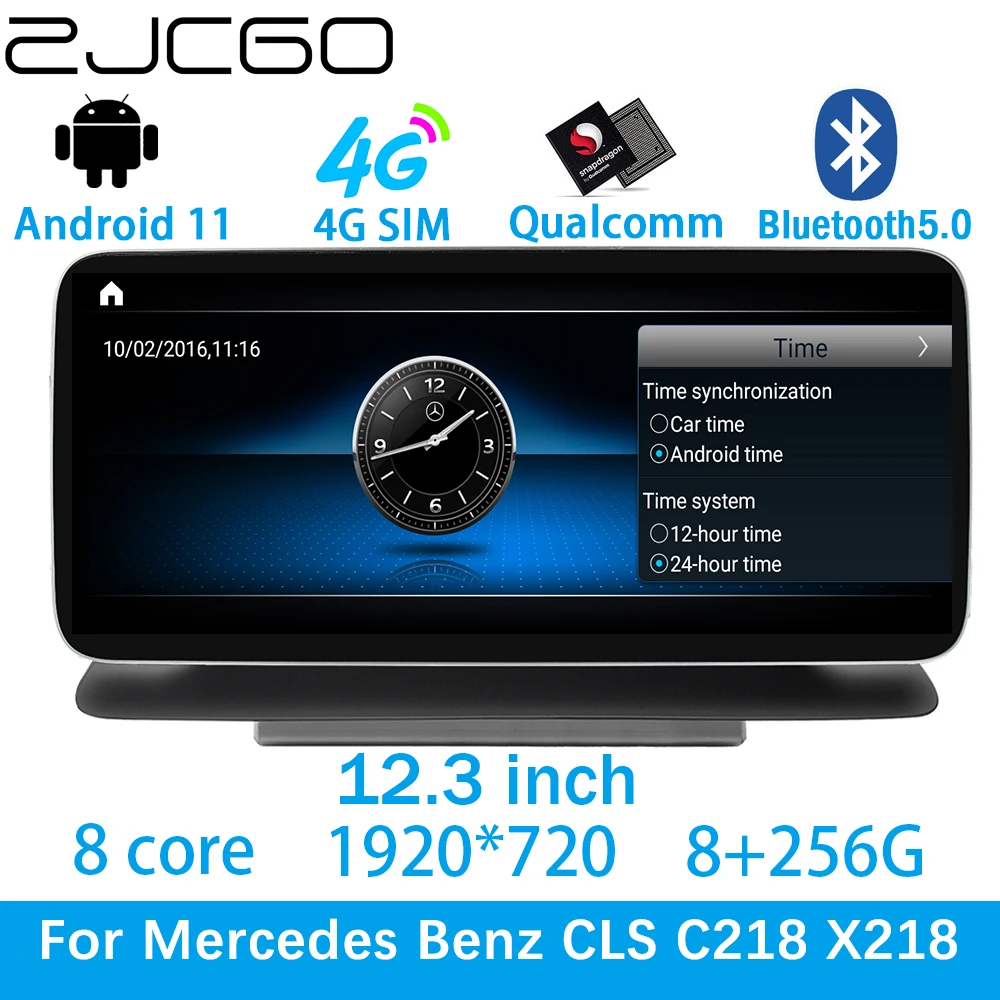 ZJCGO Car Multimedia Player Stereo GPS DVD Radio Navigation Android Screen System for Mercedes Benz CLS C218 X218 CLS220 CLS250
ZJCGO Car Multimedia Player Stereo GPS DVD Radio Navigation Android Screen System for Mercedes Benz CLS C218 X218 CLS220 CLS250