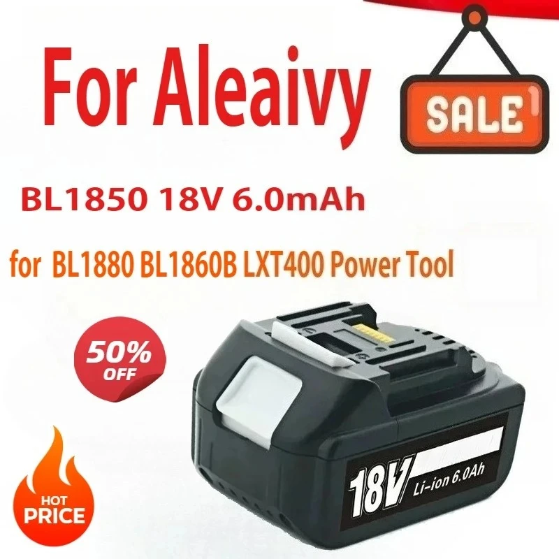 For Makita 18v Battery with Charger Rechargeable Lithium Ion for BL1850 BL1880 BL1860B LXT400 Power Tool for Makita 18V Battery
For Makita 18v Battery with Charger Rechargeable Lithium Ion for BL1850 BL1880 BL1860B LXT400 Power Tool for Makita 18V Battery